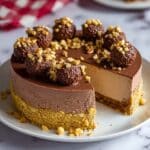 Ferrero Rocher Cheesecake (No-Bake Recipe) Recipe