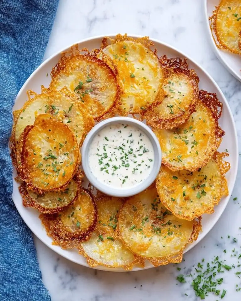 Crispy Baked Onion Rings with Parmesan Recipe