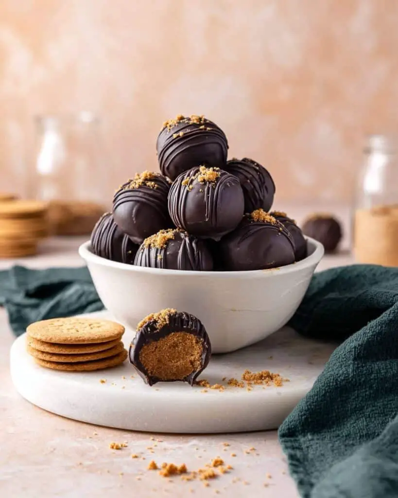 Easy No Bake Cookie Truffles Recipe