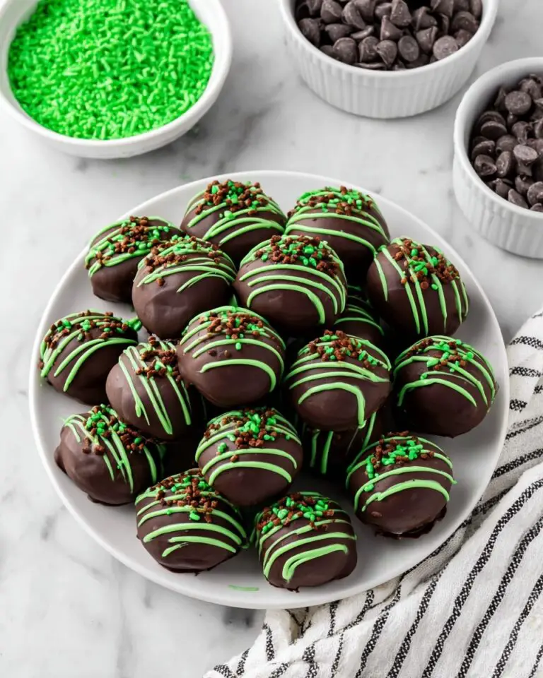 Oreo Mint Chocolate Truffles Recipe