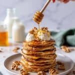 Carrot Cake Pancakes with Cream Cheese Frosting Recipe