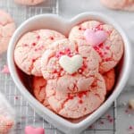 Strawberry Cake Mix Cookies Recipe