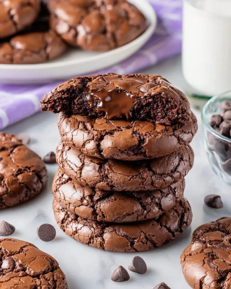 Flourless Chocolate Brownie Cookies Recipe