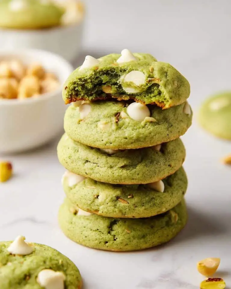 Pistachio Pudding Cookies Recipe