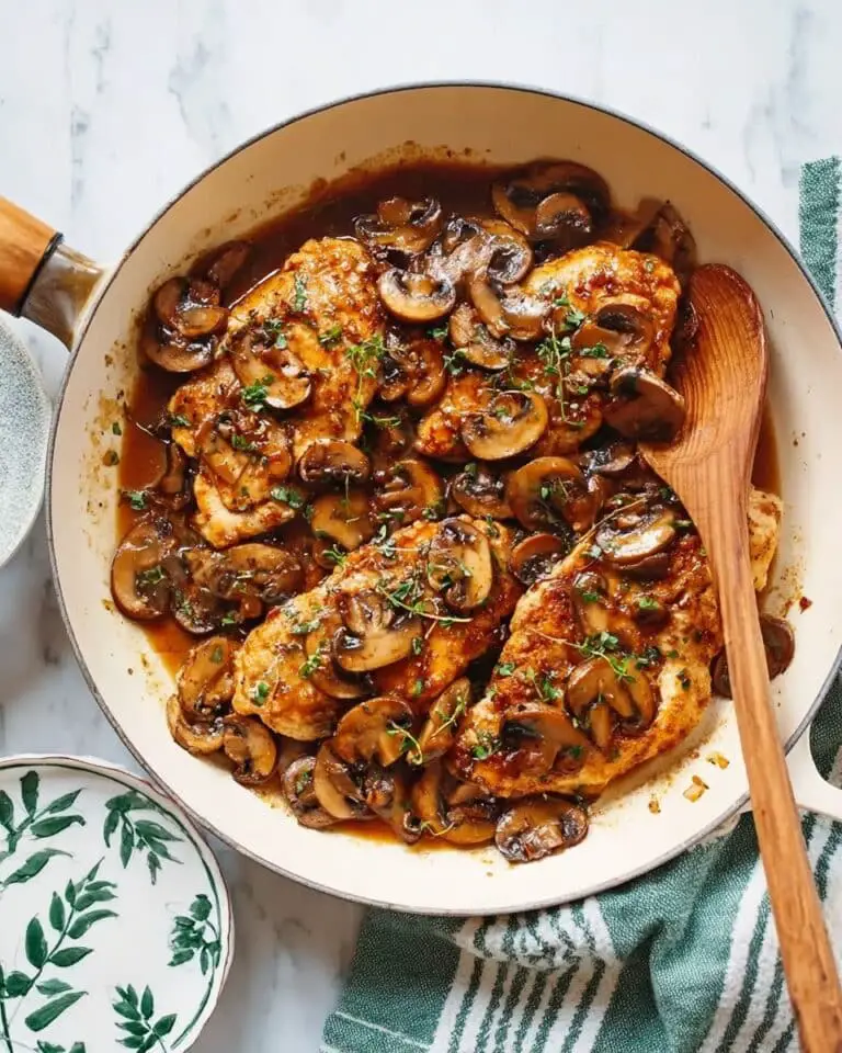 Balsamic Chicken and Mushrooms Recipe