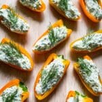 Carrot-Shaped Stuffed Mini Peppers Recipe