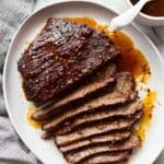 Smoked Chuck Roast with Dijon Mustard and Dry Rub Recipe