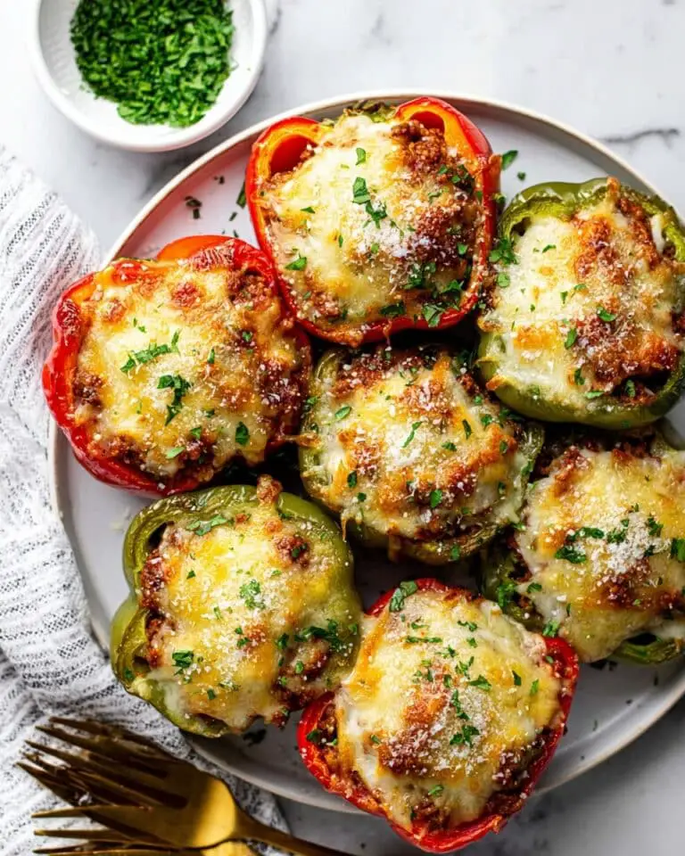 Italian Stuffed Peppers (No Rice!) Recipe