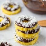 Covered Pineapple Rings with Coconut (Piña Colada-Style) Recipe
