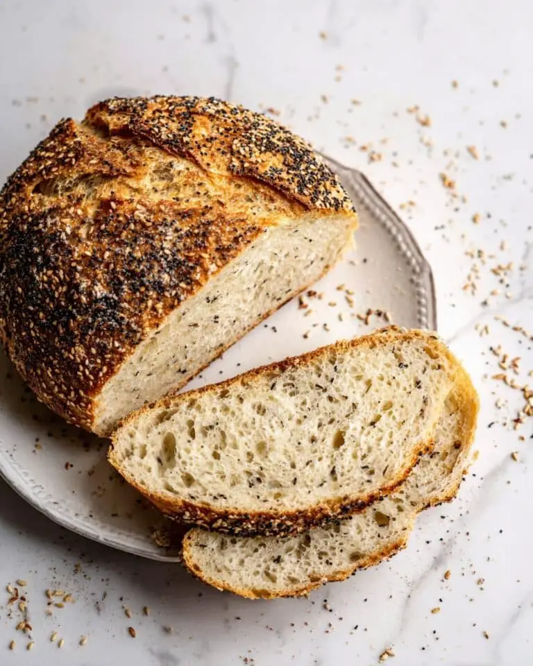 Sourdough Bread with Everything Bagel Seasoning Recipe