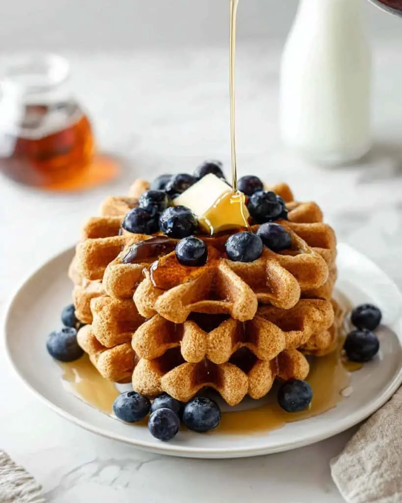 The Best Whole Wheat Waffles Recipe