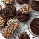 Easy Chocolate Sprinkle Cookies Recipe