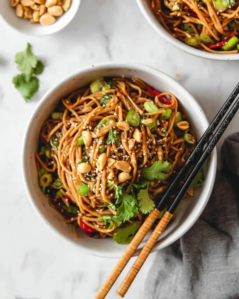 Cold Asian Noodle Salad Recipe