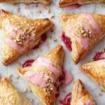 Mini Strawberry Pistachio Turnovers Recipe
