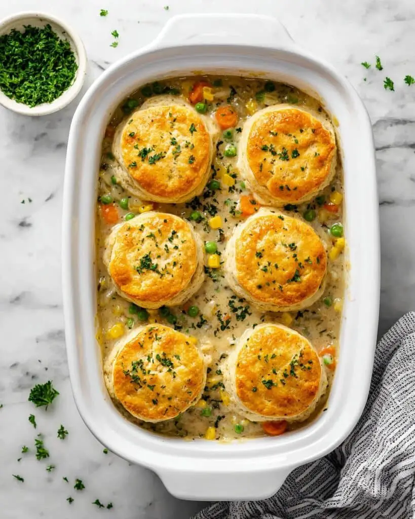 Crock Pot Chicken Pot Pie (NO CONDENSED SOUP) Recipe