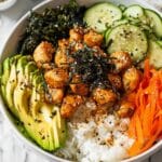 Sesame Salmon Sushi Bowl Recipe