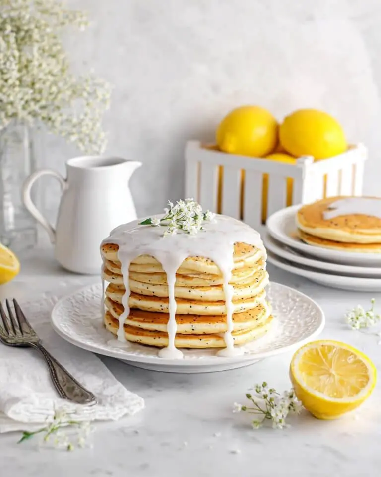 Lemon Poppy Seed Pancakes Recipe