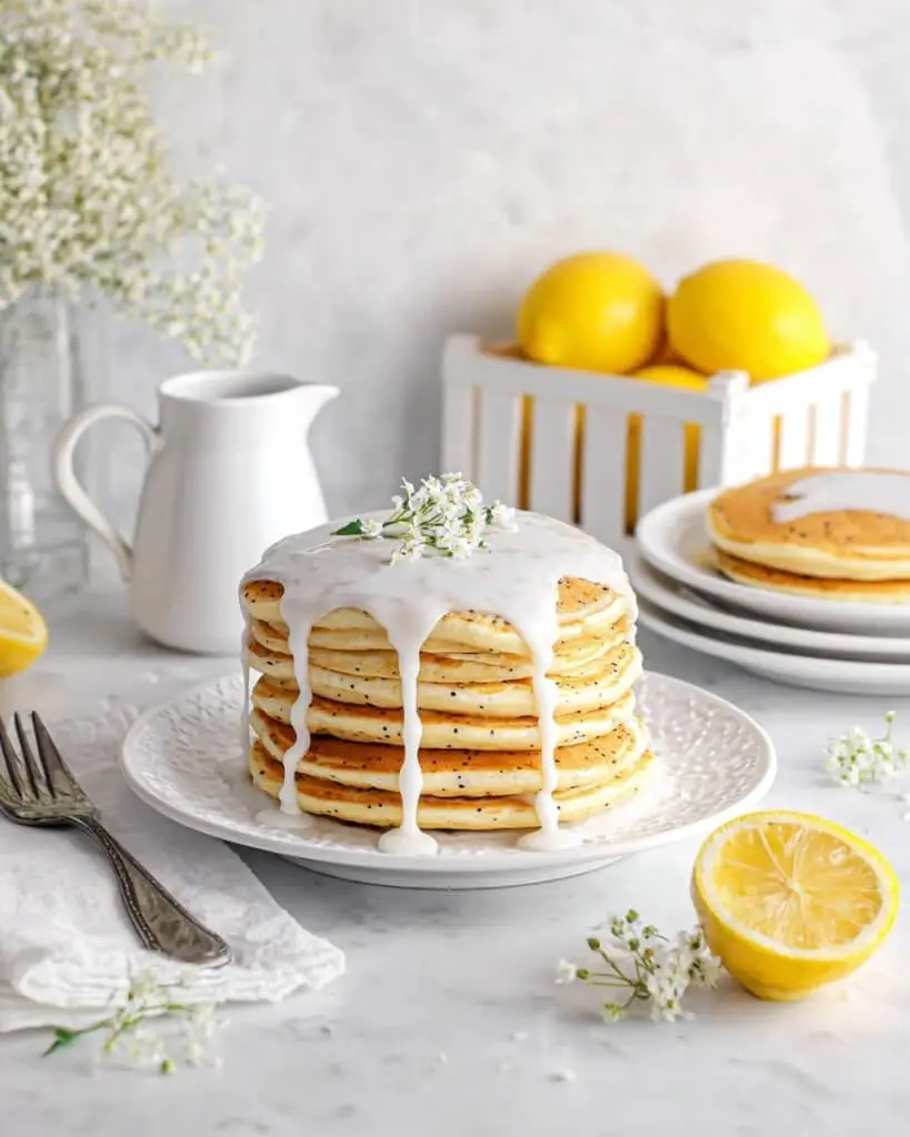 Lemon Poppy Seed Pancakes Recipe