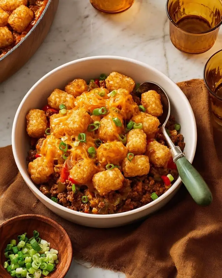 Sloppy Joe Tater Tot Casserole Recipe