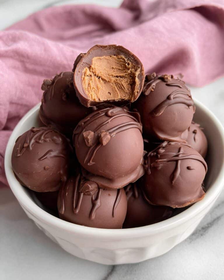 Viral Chickpea Truffles (Only 3 Ingredients!) Recipe