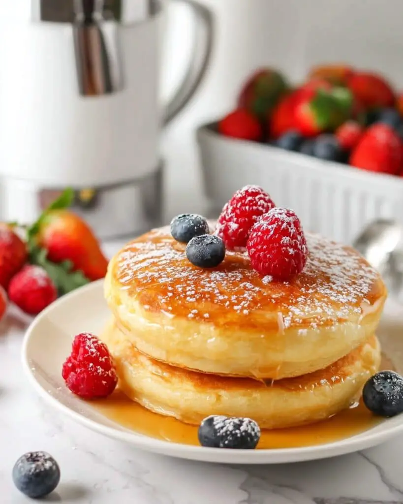 Air Fryer Pancakes Recipe