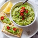 Creamy Avocado Spread with Chia Seeds and Chili Recipe