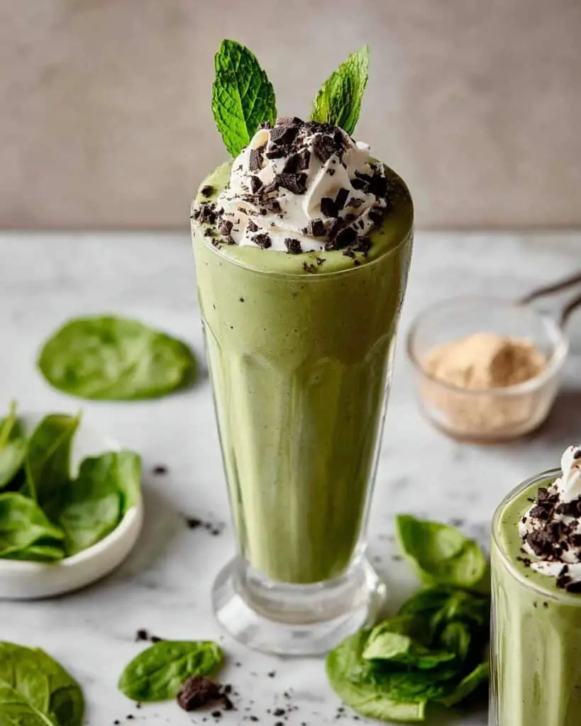 Healthy Dairy-Free Shamrock Shake Recipe