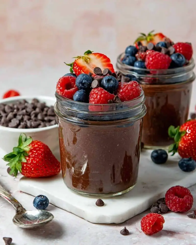 Chocolate Chia Pudding with a High-Protein Option Recipe