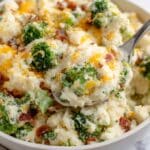 Broccoli Cheese Mashed Potatoes Recipe