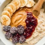 Quick Egg White Oatmeal with Cinnamon and Brown Sugar Recipe