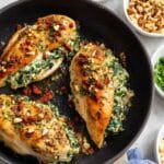 Spinach and Sun-Dried Tomato Stuffed Chicken Breast Recipe