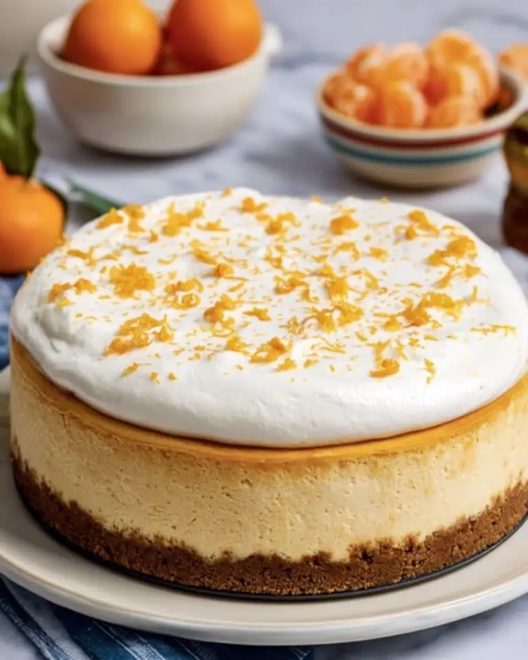 Mandarin Orange Cheesecake Recipe