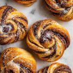 Nutella Puff Pastry Swirls Recipe