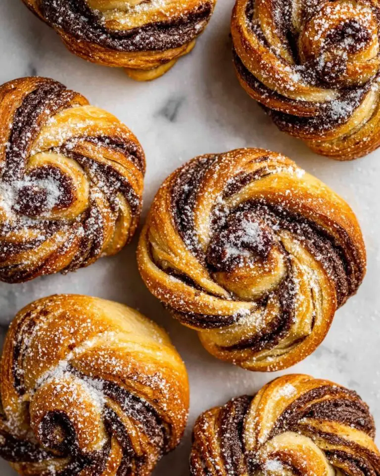 Nutella Puff Pastry Swirls Recipe