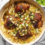 Creamy Street Corn Chicken Skillet Recipe