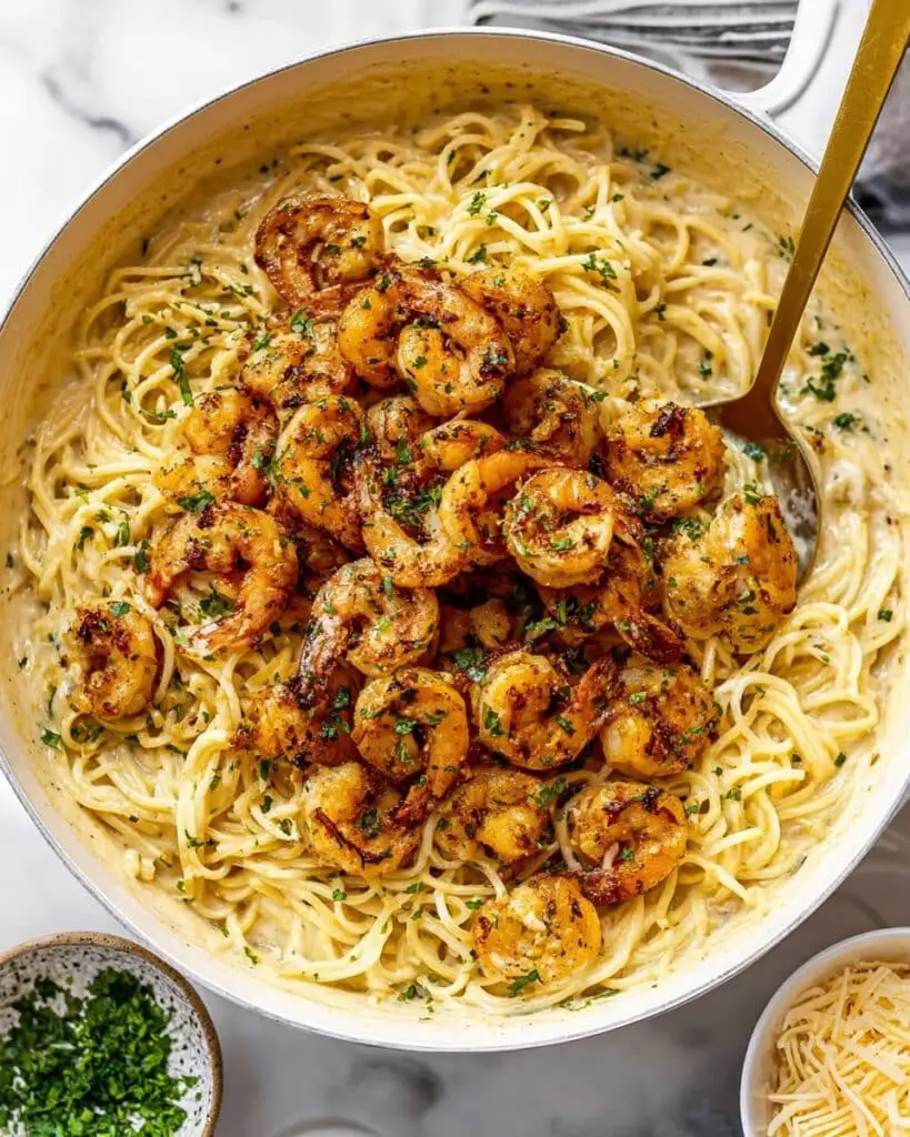 Creamy Cajun Shrimp Pasta Recipe