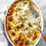 Cheesy Brussel Sprouts au Gratin Recipe