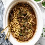 Slow Cooker Beef and Noodles Recipe