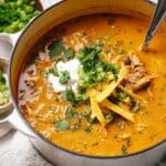 Creamy Chicken Tortilla Soup Recipe