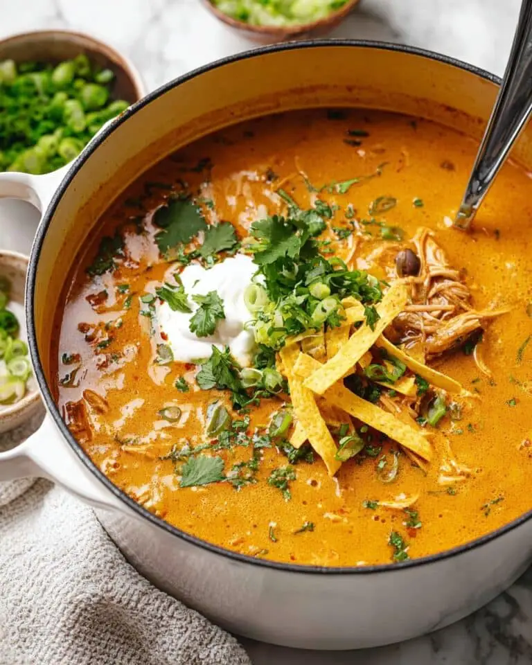 Creamy Chicken Tortilla Soup Recipe