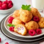 Raspberry No Bake Cheesecake Bites Recipe