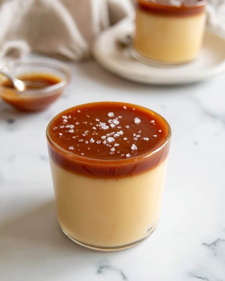 Salted Caramel Budino Recipe
