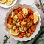 Roasted Cauliflower and Carrots with Lemon and Spices Recipe