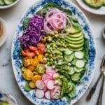Everything Spring Green Salad with Lemon Basil Vinaigrette Recipe
