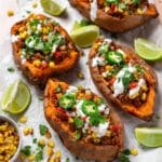 Mexican Stuffed Sweet Potatoes Recipe