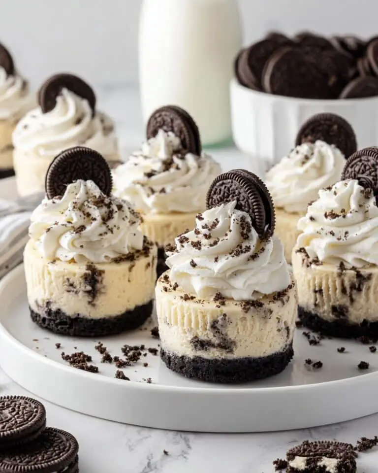 Mini Oreo Cheesecake Recipe