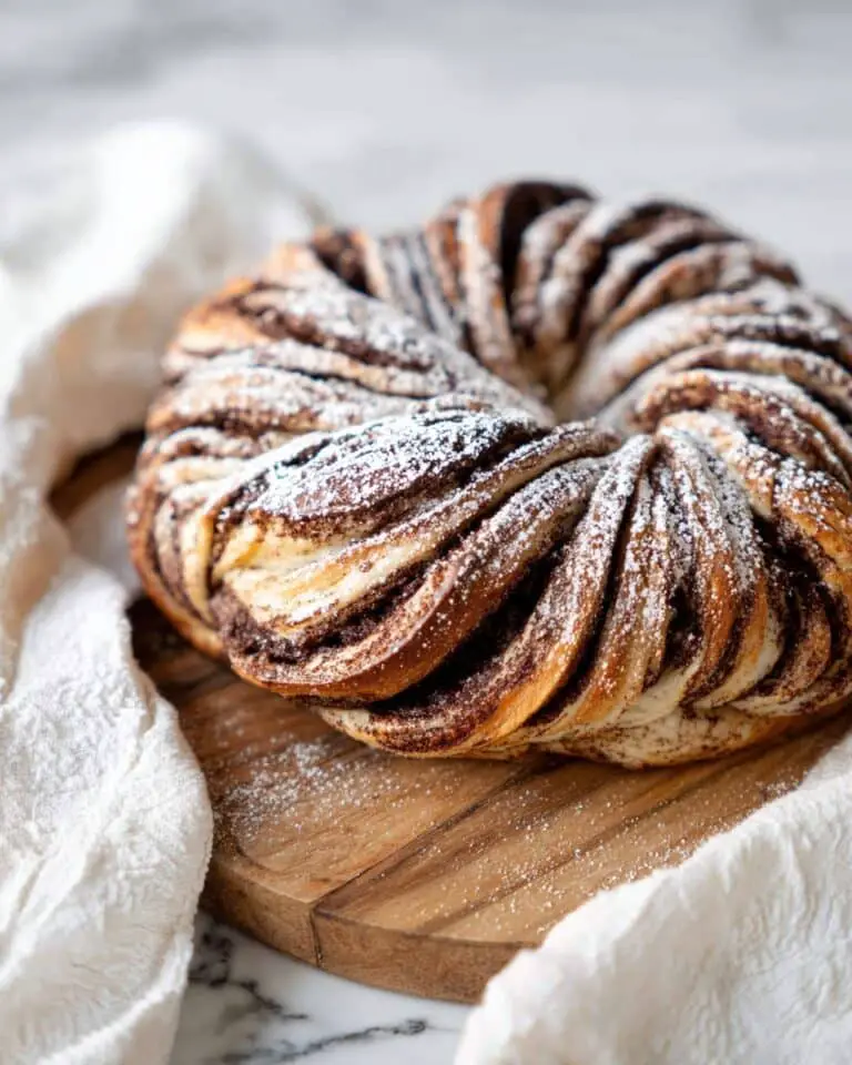 Sourdough Cinnamon Roll Twist Bread Recipe