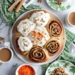 Carrot Cake Cinnamon Rolls Recipe