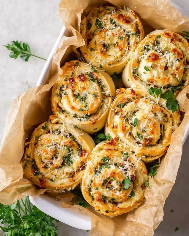 Garlic Butter Parmesan Rolls Recipe