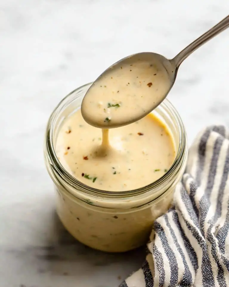 5 Minute Garlic Parmesan Sauce Recipe